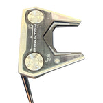 Golf putter head with 'Phantom' branding on a white background