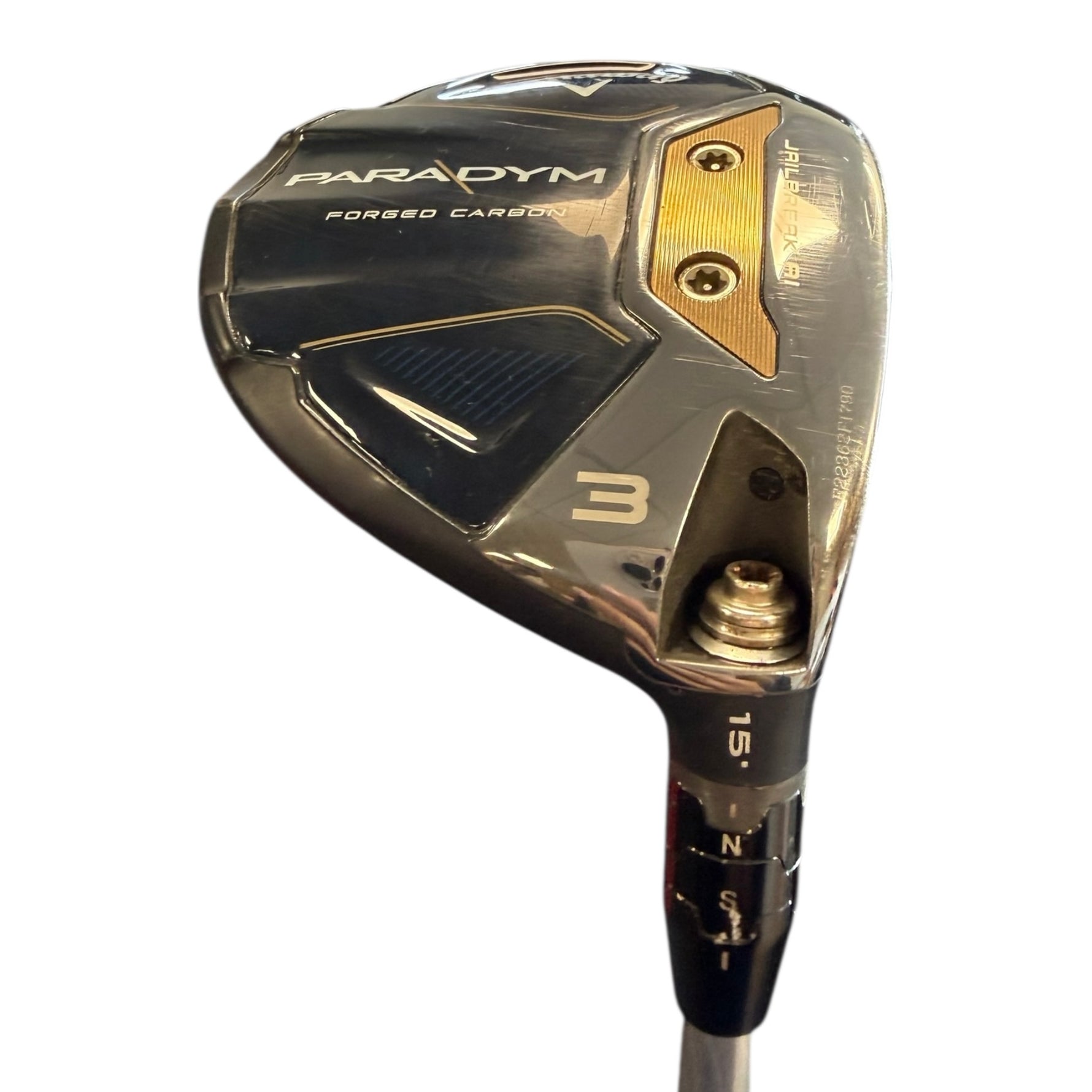 Callaway Paradym 3 Fairway Wood 15 Degree Stiff Shaft