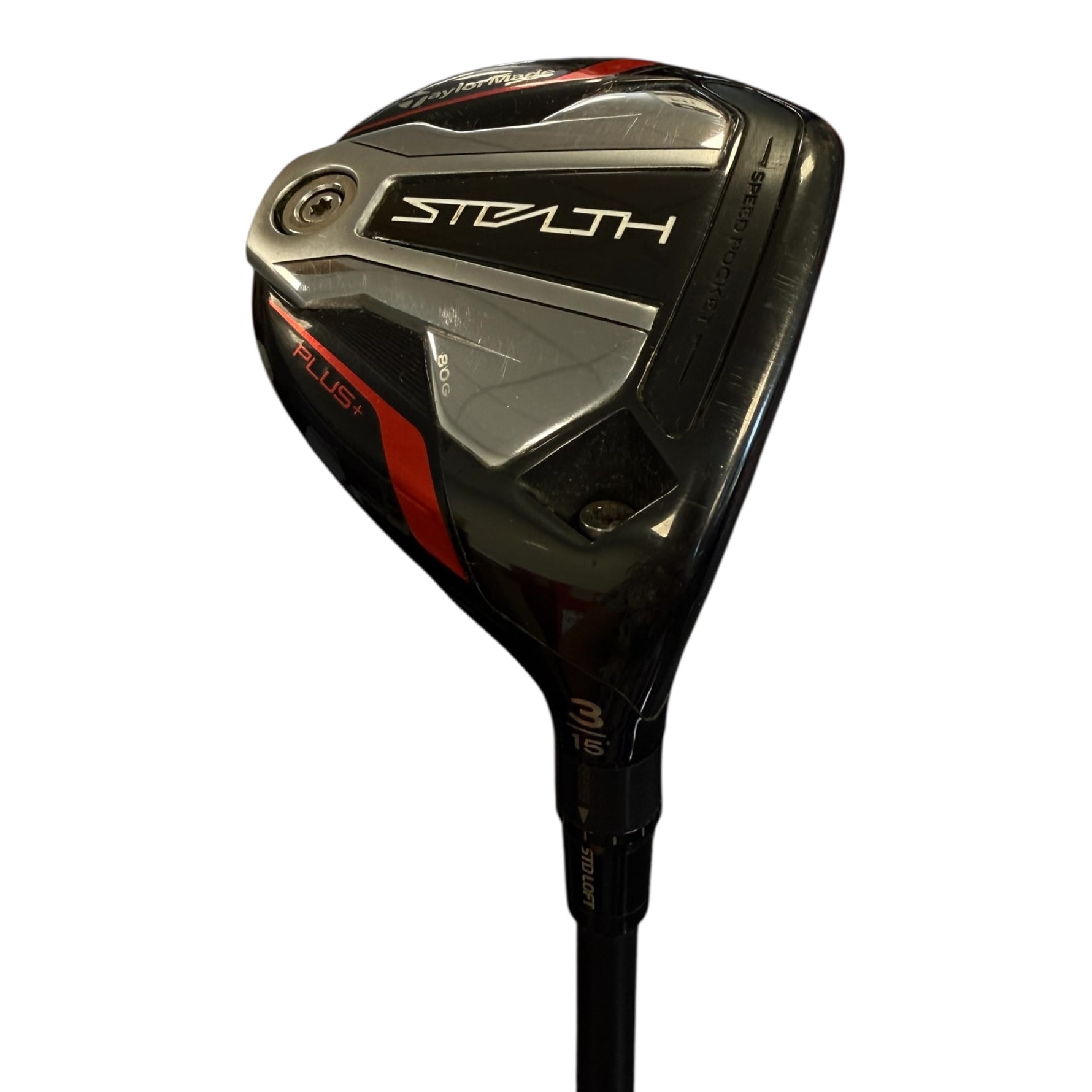 TaylorMade Stealth Ti 3 Fairway Wood Stiff Shaft