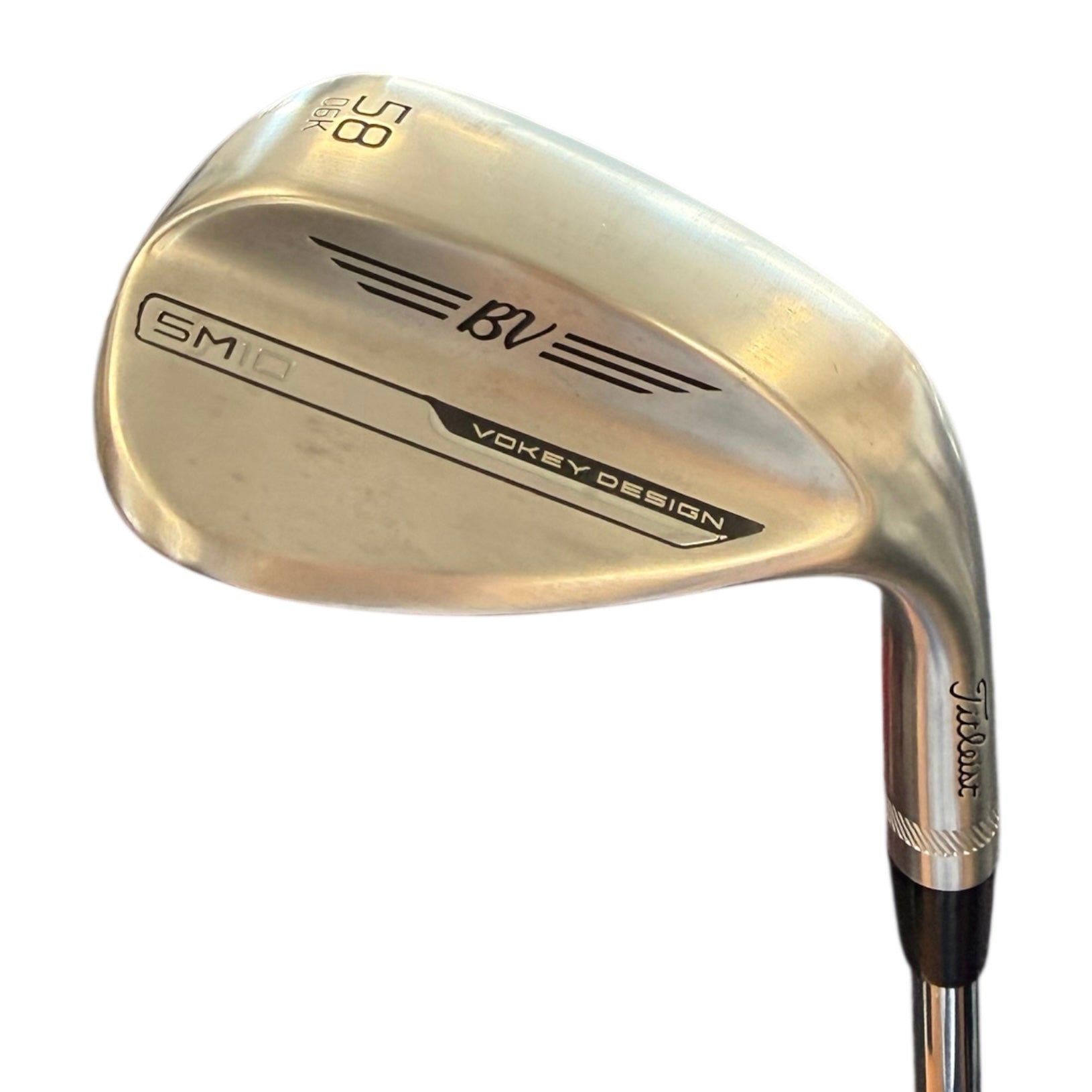 Titleist Vokey SM10 Lob Wedge – 58° / 06K Bounce / Wedge Flex