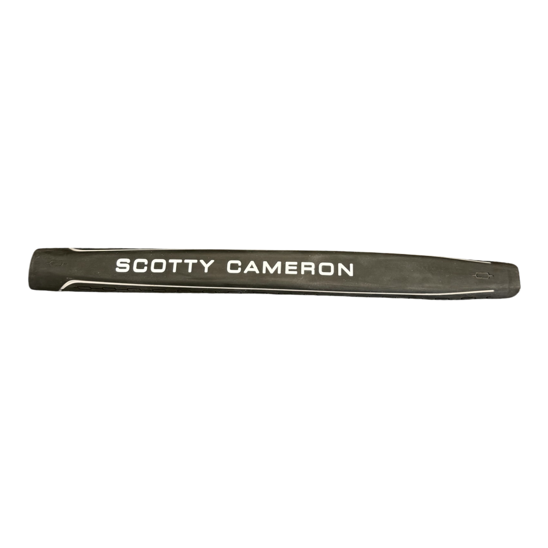 Scotty Cameron putter head cover on a white background