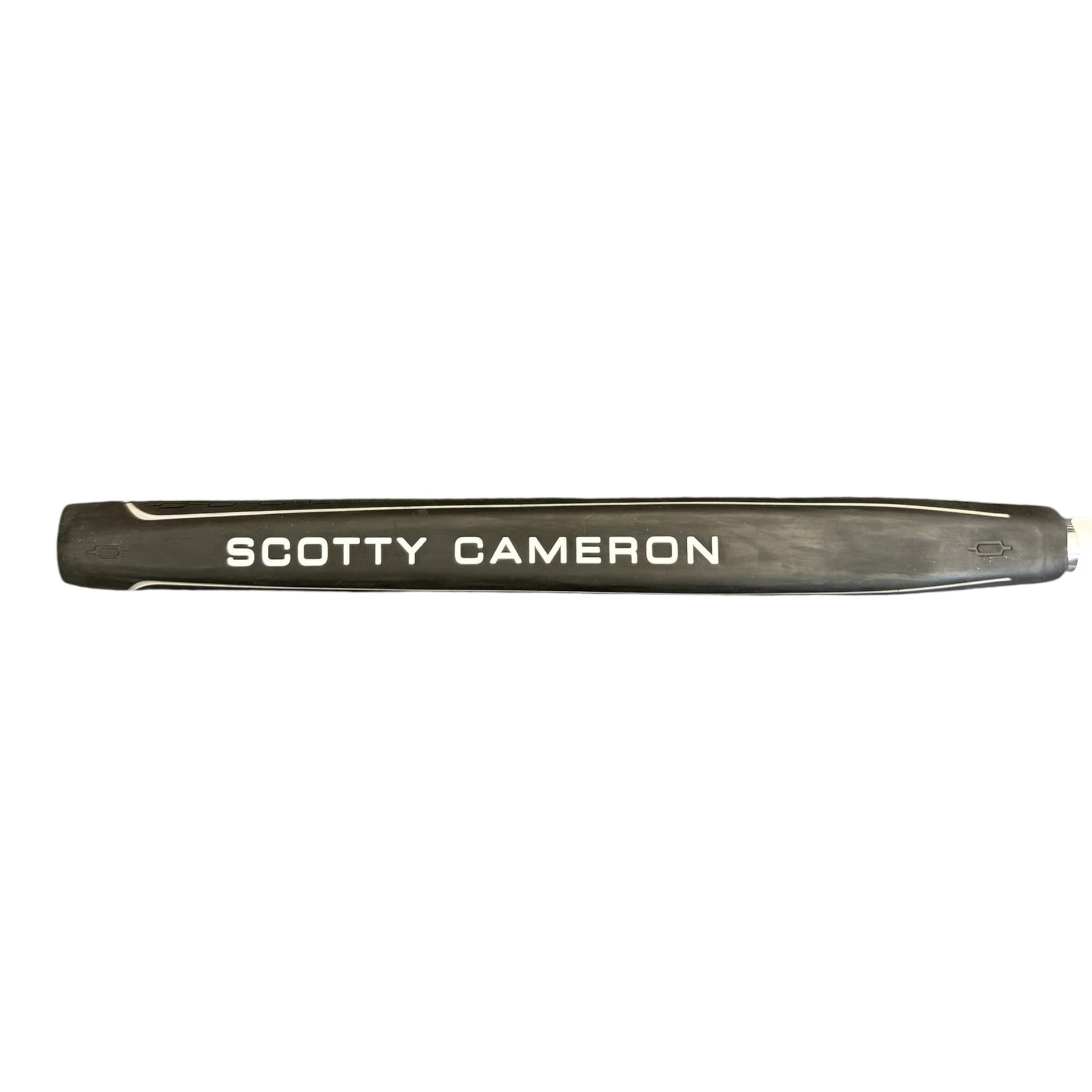 Scotty Cameron putter head on a white background