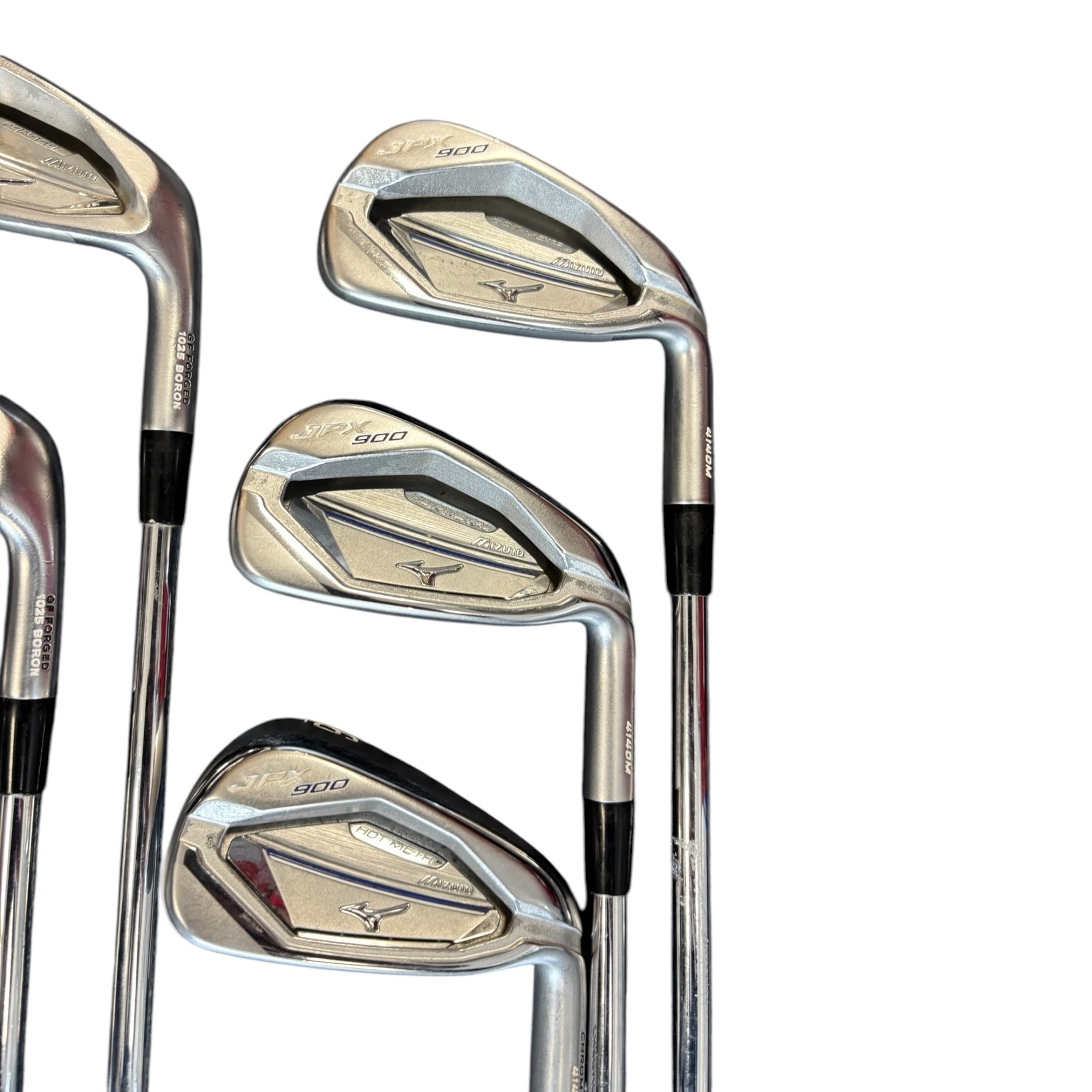 Mizuno JPX 900 Forged/Hot Mteal 4-PW Irons Stiff Shafts