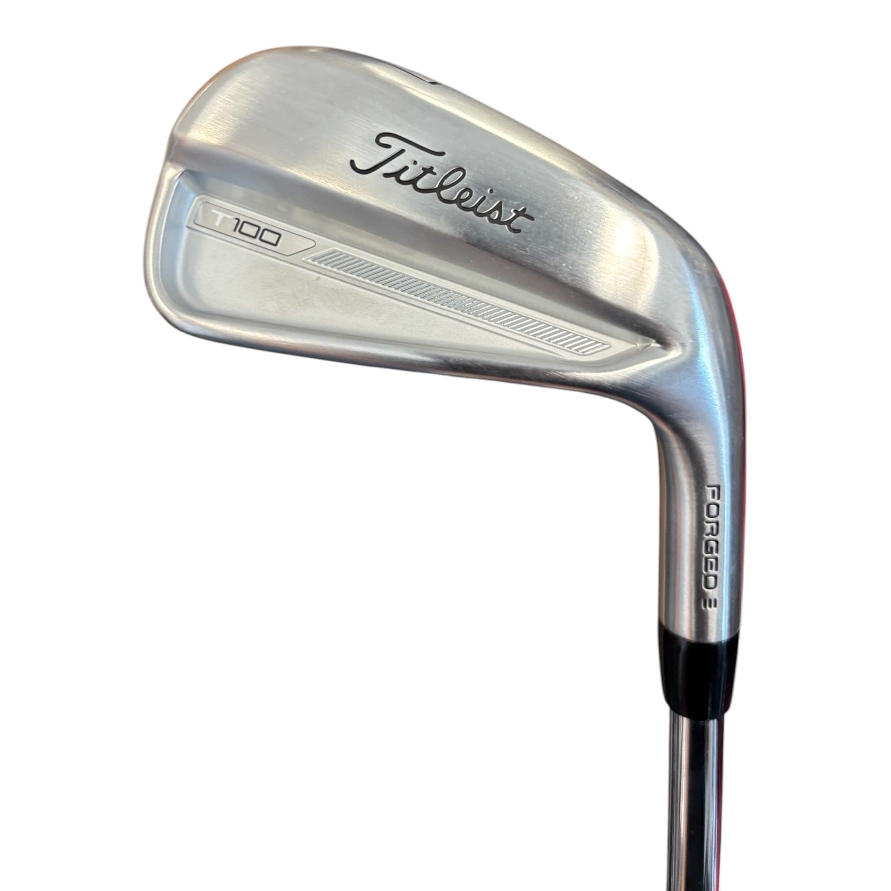 Titleist T100 4-PW 2023 Irons - AMT White Stiff Steel Shafts