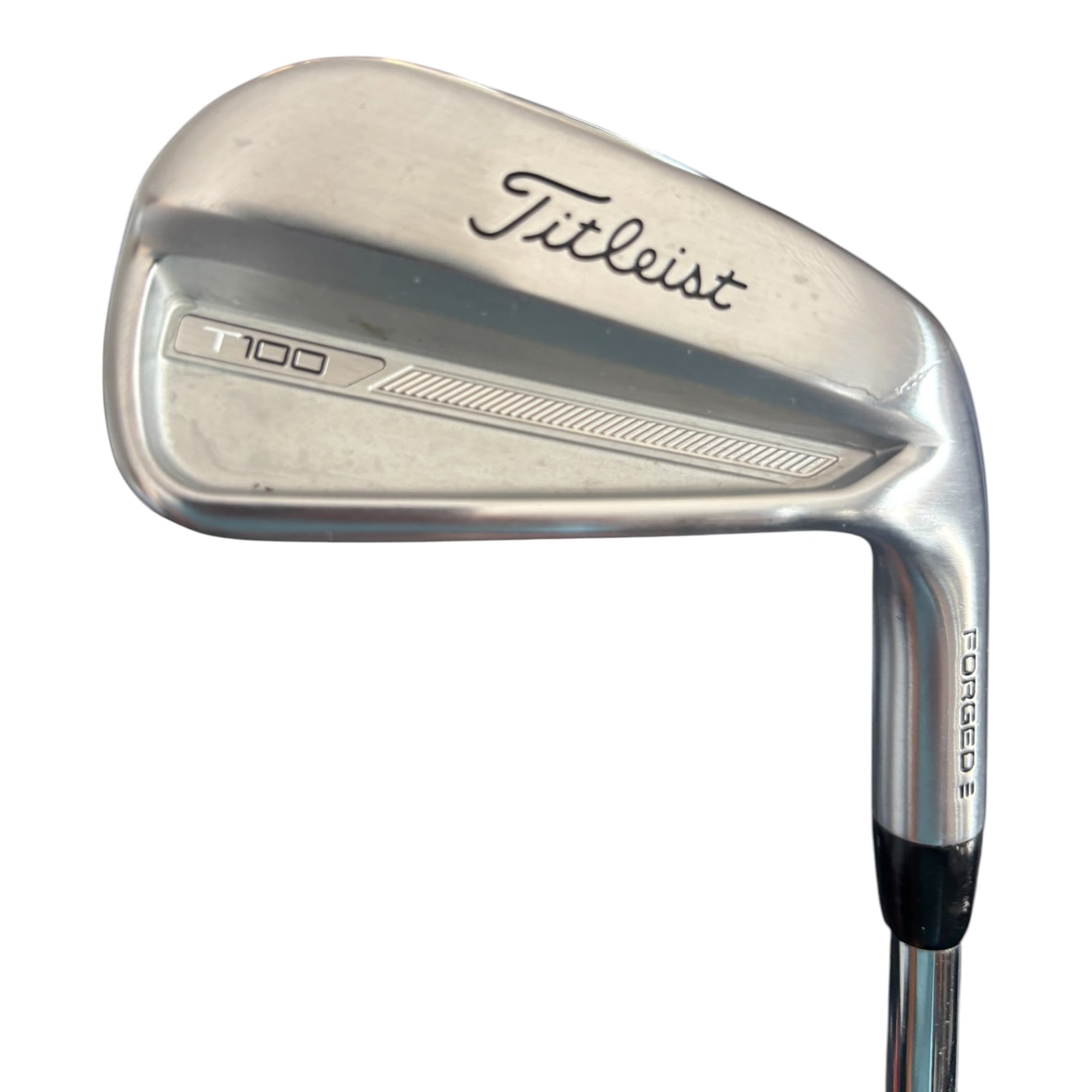 Titleist T100 4-PW 2023 Irons - AMT White Stiff Steel Shafts