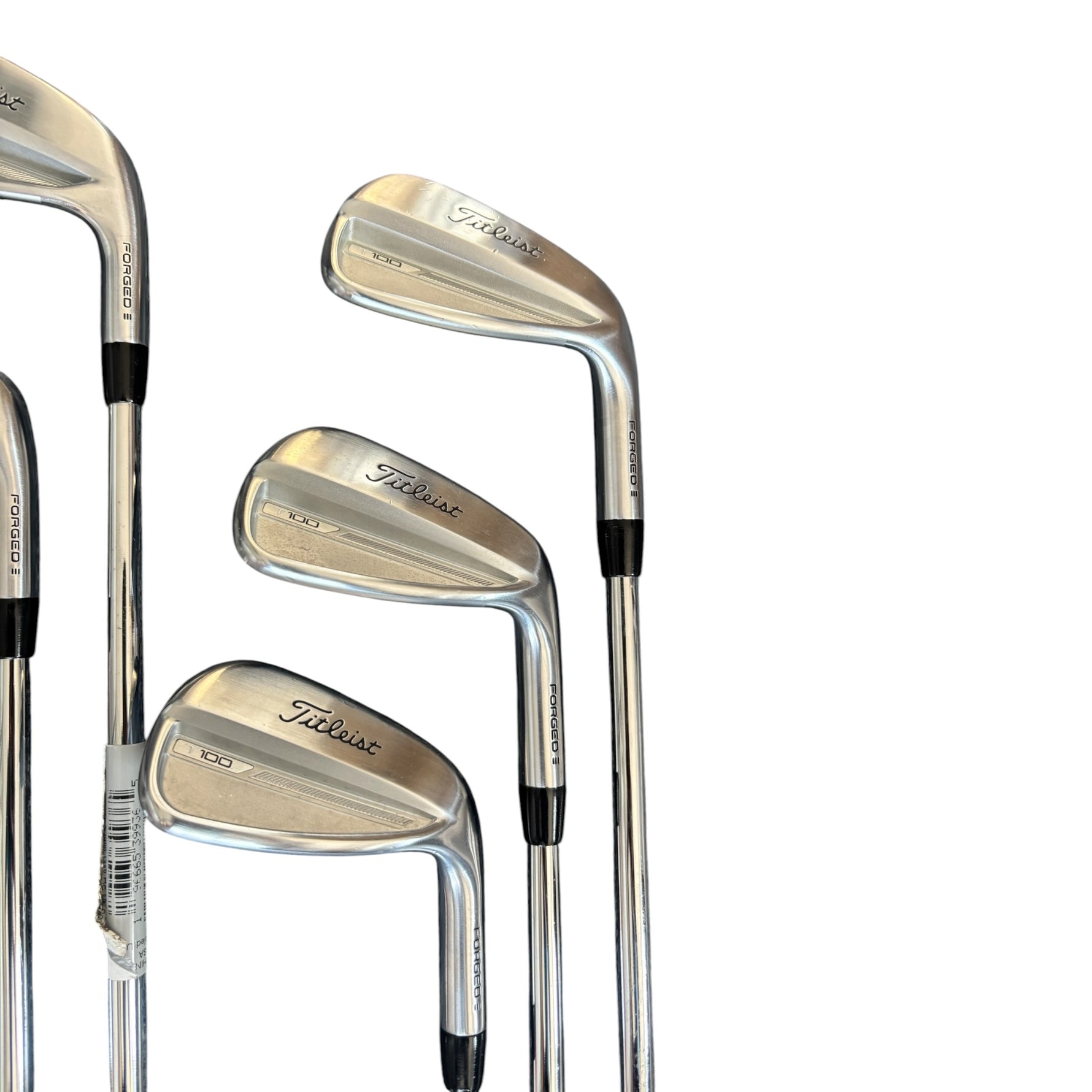 Titleist T100 4-PW 2023 Irons - AMT White Stiff Steel Shafts